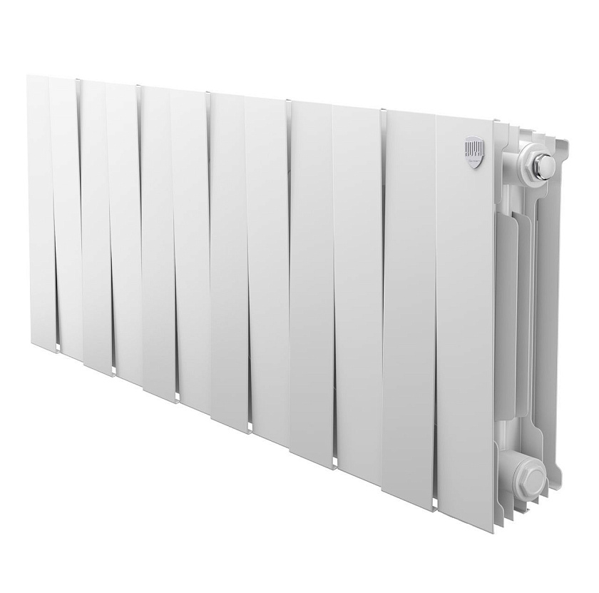 Радиатор биметаллический PIANOFORTE 300/12 секций белый ROYAL THERMO