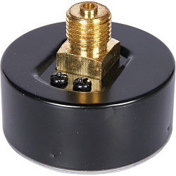 Манометр 1/4" 10 бар Ду 50 заднее подключение ROMMER