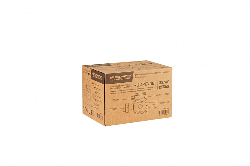Насос циркуляционный 32/40-180 с гайками Циркуль Джилекс 