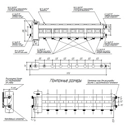 Коллектор балансировочный  BM-60-5D.EPP (до 60 кВт,вх. G 1′, 4+1 контура G 1′, EPP-термоизоляция) Gidruss