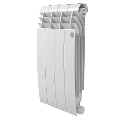 Радиатор биметаллический BiLiner 500/4 секции белый ROYAL THERMO