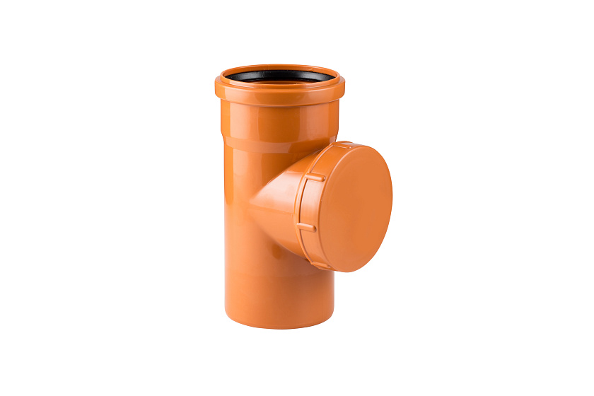 Ревизия канализационная 160 оранжевая РТП 