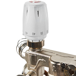 Насосно-смесительный узел с т/с головкой, 1"ВР × 1"НР , без насоса ROMMER 