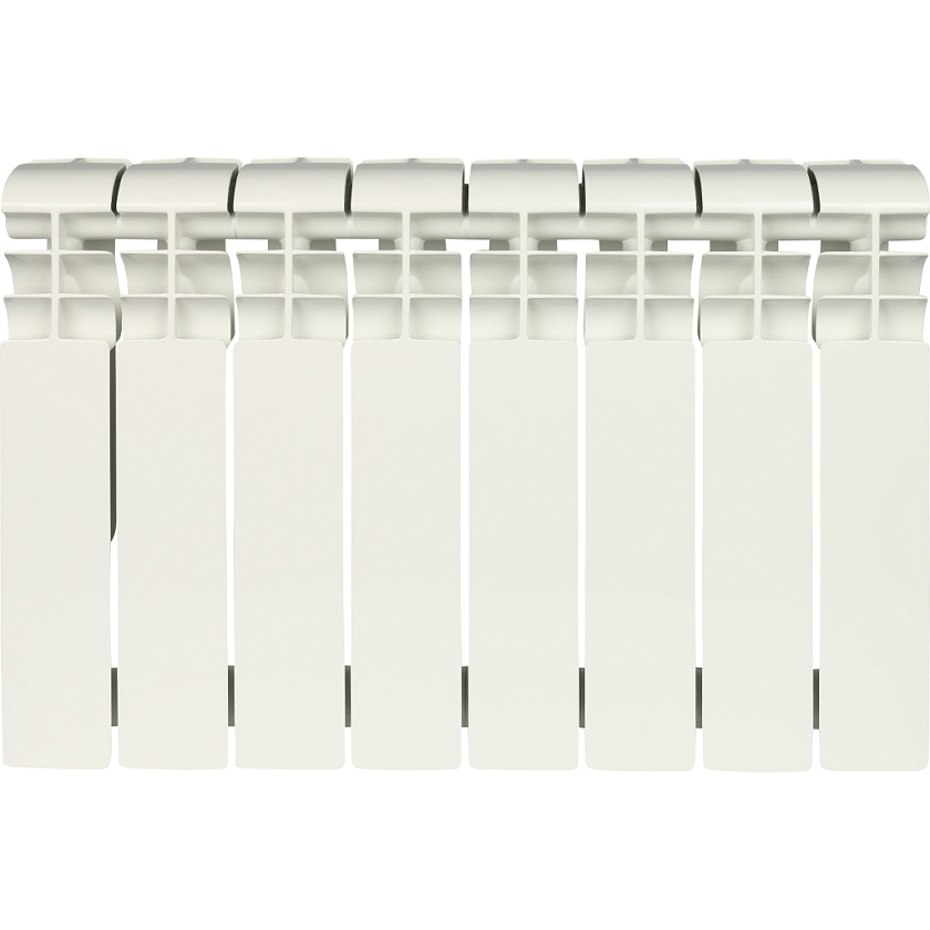 Радиатор алюминиевый Rommer Profi 350 8 секций RAL9016