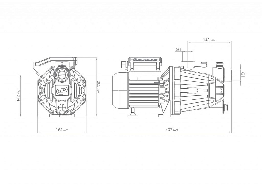 Насос ДЖАМБО 60/35 П (2.0) Джилекс 