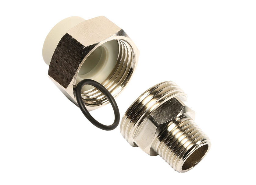 Переход с резьб.соединением 25х1/2 наружн 