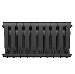 Радиатор биметаллический BiLiner 350/10 секций черный ROYAL THERMO