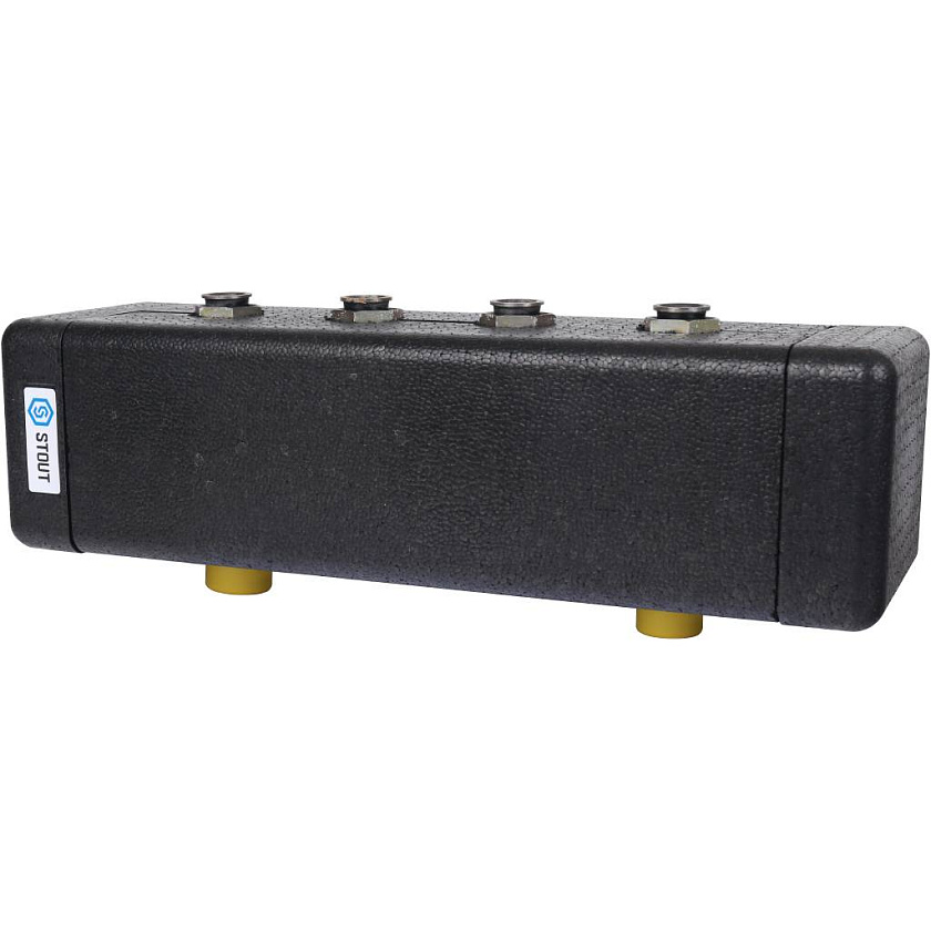 Коллектор 2 вых стальной DN 20 с гидравлическим разделителем STOUT