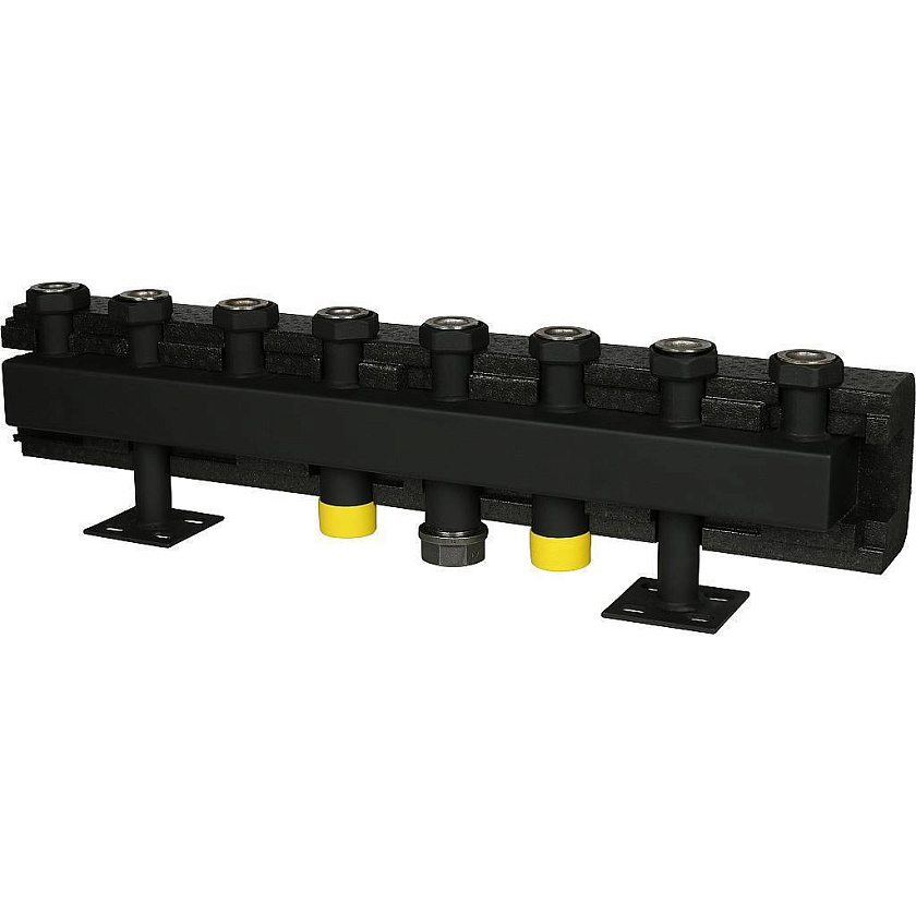 Коллектор 4 вых стальной DN 32 STOUT