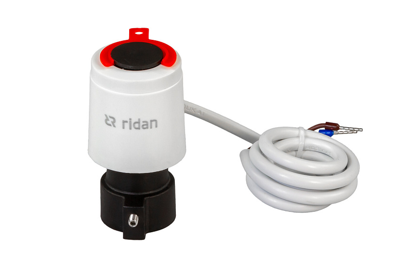 Привод термоэлектрический TWA-AR, 24V, NC норм. закрытый  РИДАН  