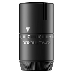 Головка т/с М30*1,5 (7-28*С) черная RTO 07.0008 DESIGN Royal Thermo ПОД ЗАКАЗГоловка термостатическая М30*1,5 (7-28*С) черная RTO 07.0008 DESIGN Royal Thermo