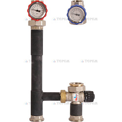 Насосная группа с прямым контуром 1  без насоса, без изоляции ROMMER