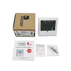 Термостат комнатный RT07P сенсорный програм. недельный с ЖК дисплеем Wester