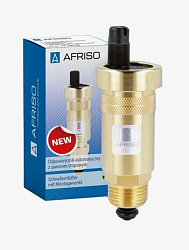 Автовоздушник 1/2" с отсечным клапаном Afriso