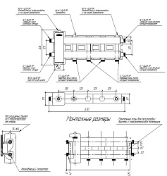 Коллектор балансировочный BM-60-3D.EPP 60 кВт, подкл.котла G 1″, 2+1 контура G 1″ , EPP-термоизоляция Gidruss