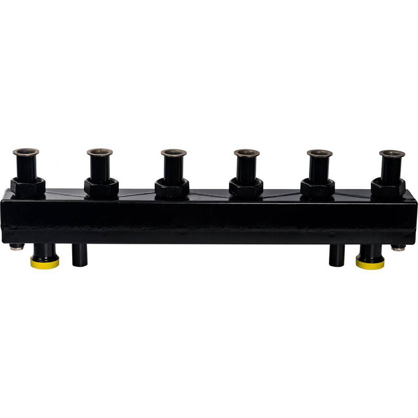 Коллектор 3 вых стальной DN 25 с гидравлическим разделителем STOUT