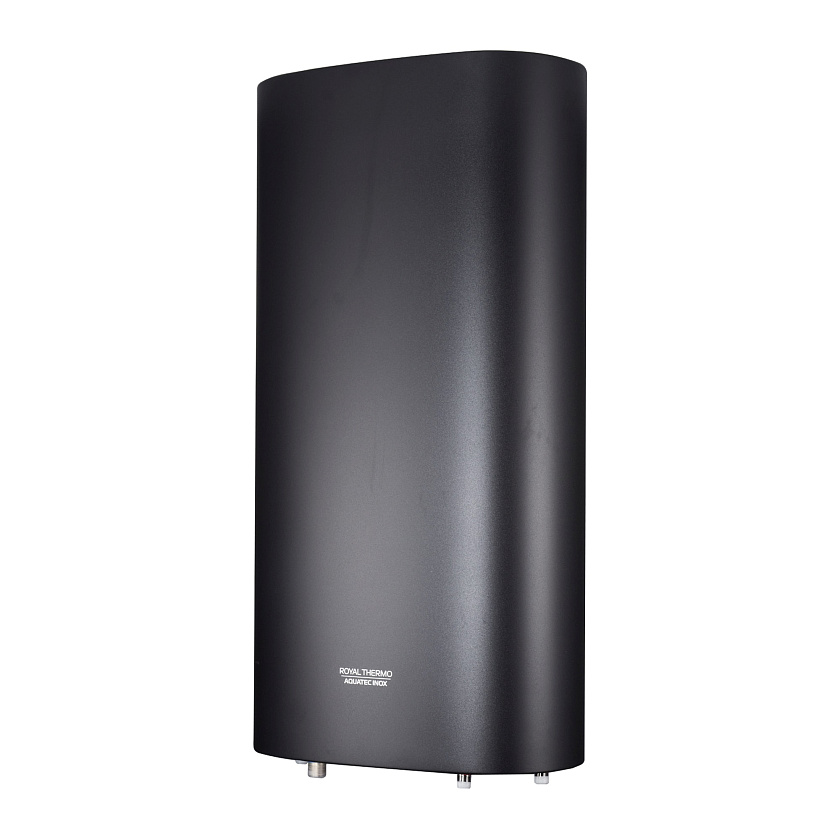 Бойлер косвенного нагрева настенный ROYAL THERMO INOX RTWX-F 100.1 GRAFIT AQUATEC с сухим ТЭНом 100 л черный