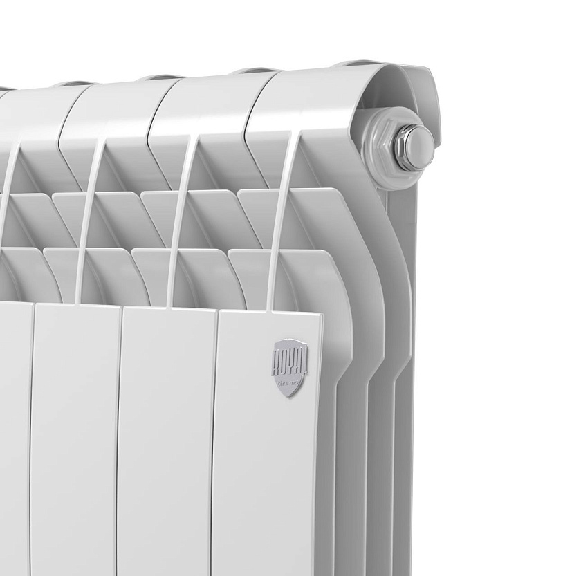 Радиатор биметаллический BiLiner 350/12 секций белый ROYAL THERMO