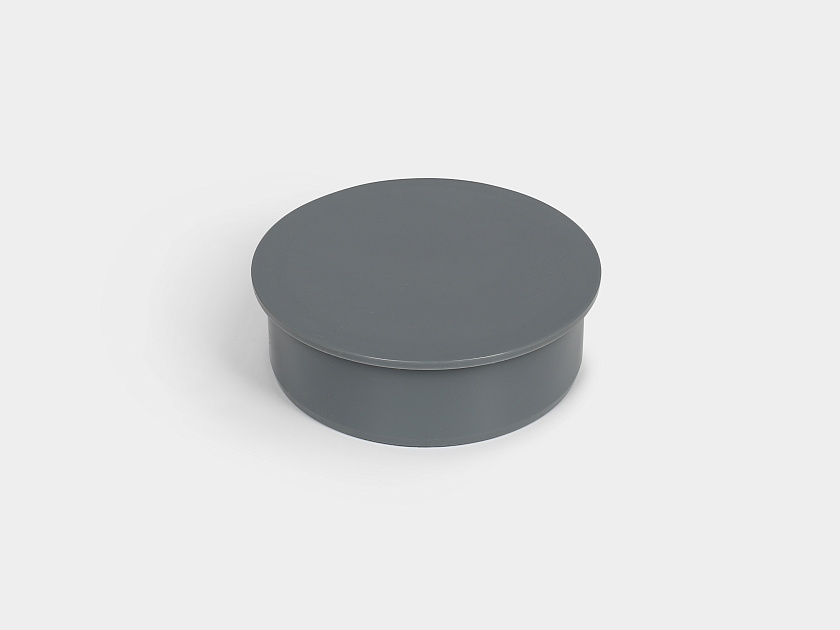 Заглушка канализационная 110 серая КОНТУР