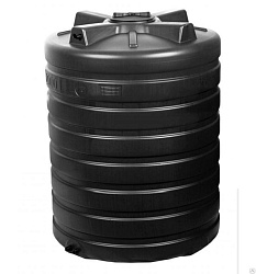 Бак 2000 AТV (черный) с поплавком Aquatech 1400*1490 мм