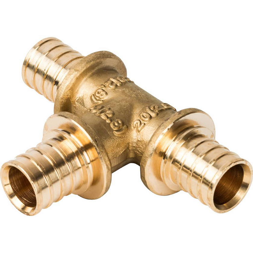 Тройник 20 для труб PE-X STOUT