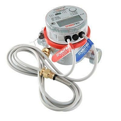 Теплосчетчик квартирный 3/4" (Qn=2,5 куб.м) с тахометрическим расходомером (для установки на подающий трубопровод)