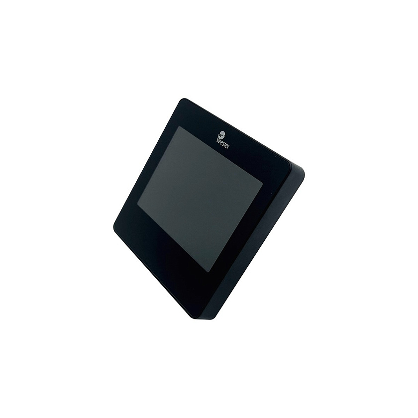 Термостат комнатный RT66PB (черный) сенсорный с ЖК дисплеем Wester