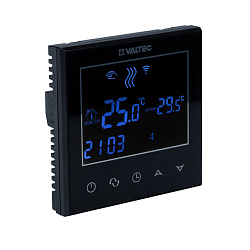 Комнатный WIFI-хронотермостат (черный)   