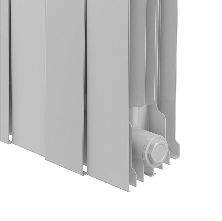 Радиатор биметаллический PIANOFORTE 500/12 секций белый ROYAL THERMO