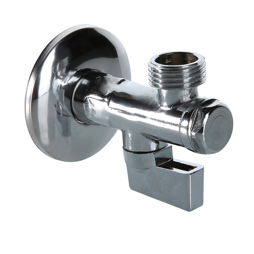 Кран шаровый 1/2''х3/4" угловой с фильтром д/стиральной машины  