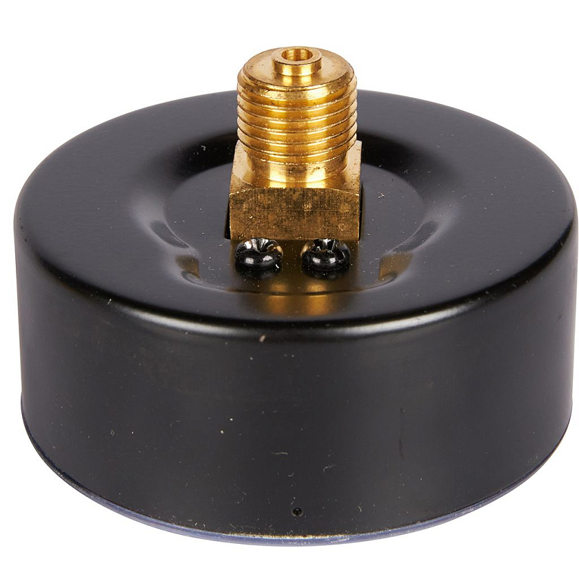 Манометр 1/4" 10 бар Ду 63 заднее подключение ROMMER
