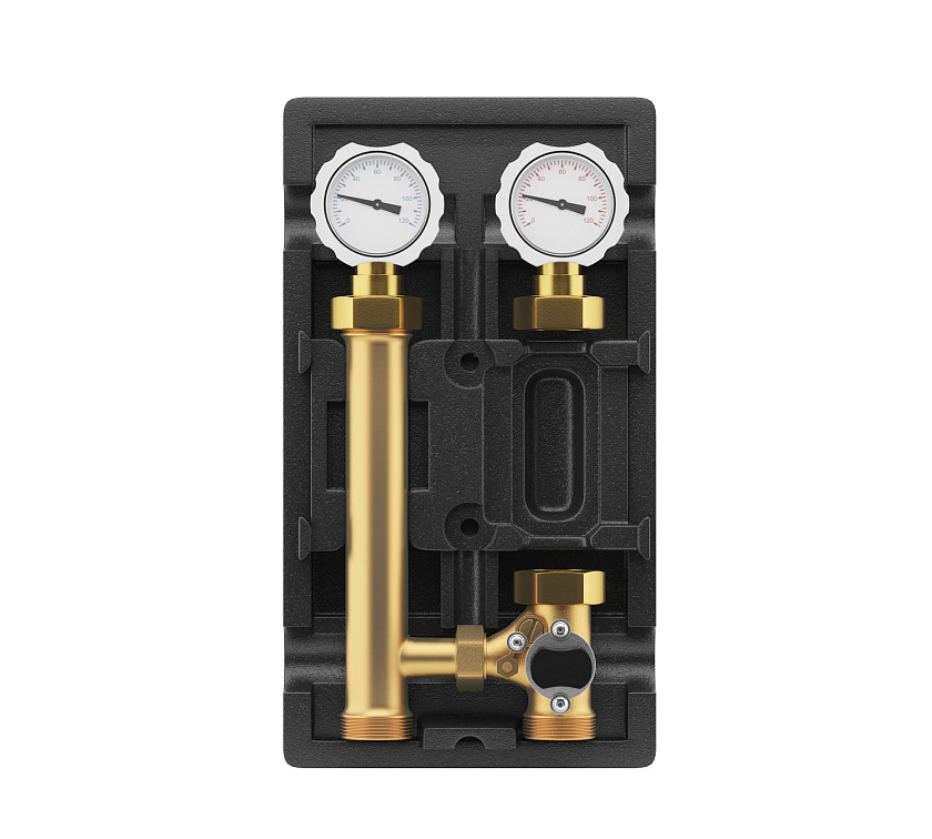 Группа быстрого монтажа DN 25 со смесительным клапаном, без насоса 