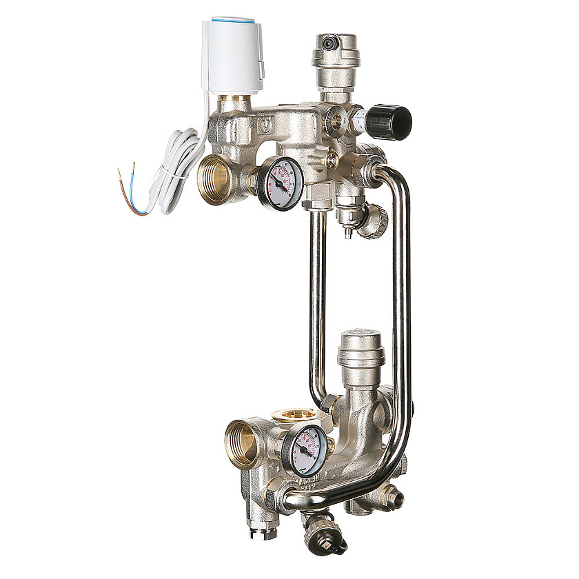 Насосно-смесительный узел с сервоприводом COMBI.SM