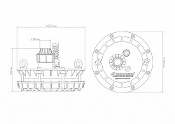 Оголовок 133-160/32 скважинный  ОСП ДЖИЛЕКС 
