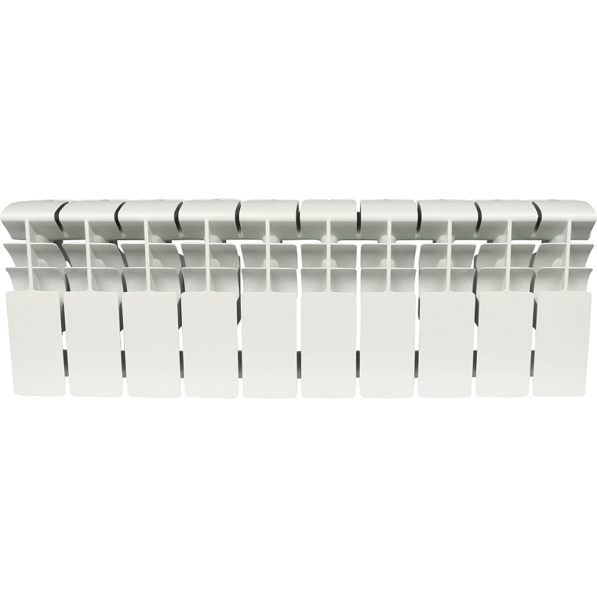 Радиатор алюминиевый Rommer Plus 200 10 секций RAL9016