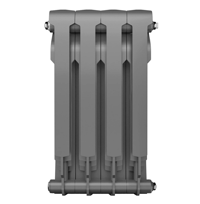 Радиатор биметаллический BiLiner 500/4 секции серебро ROYAL THERMO