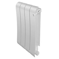 Радиатор биметаллический Infinity 500/4 секций белый Bianco Traffico Royal Thermo