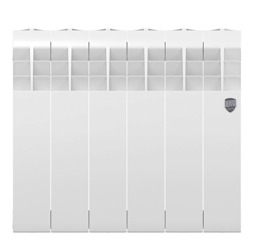 Радиатор биметаллический BiLiner 350/6 секций белый ROYAL THERMO