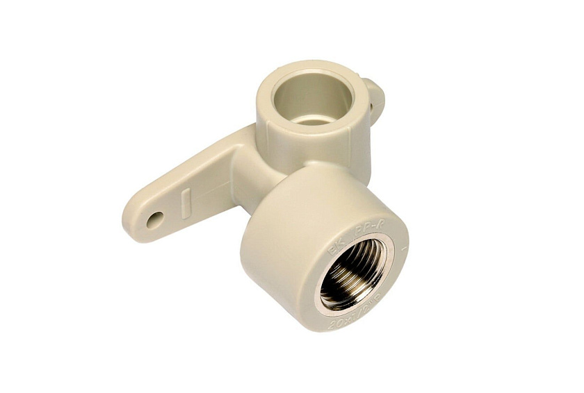 Угольник настенный концевой левый  Wavin Ekoplastik