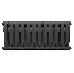 Радиатор биметаллический BiLiner 350/12 секций черный ROYAL THERMO