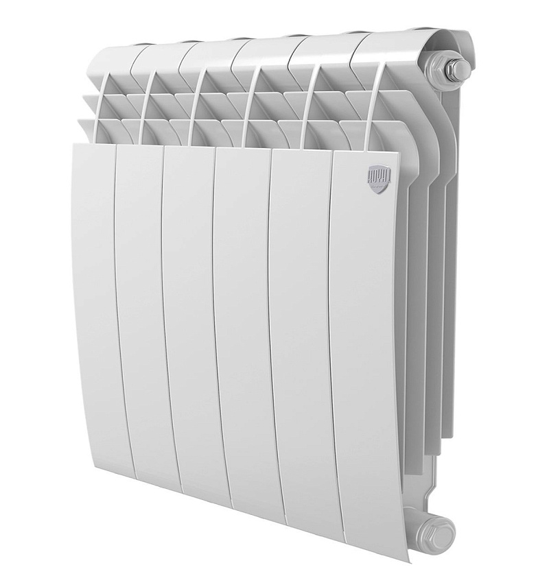 Радиатор биметаллический BiLiner 500/6 секций белый ROYAL THERMO