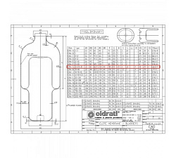Мембрана для бака Wester 24л горловина 89 мм