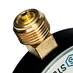 Манометр 1/4" 10 бар Ду 50 нижнее подключение STOUT