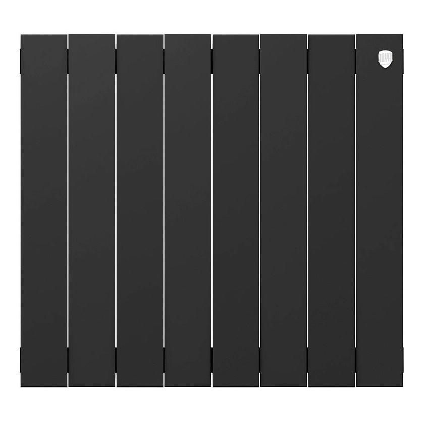 Радиатор биметаллический PIANOFORTE 500/8 секций черный ROYAL THERMO