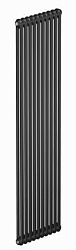 Стальной трубчатый радиатор RIFAR TUBOG 2180 6 секций боковое подключение Антрацит