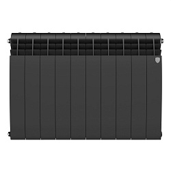 Радиатор биметаллический BiLiner 500/10 секций черный ROYAL THERMO