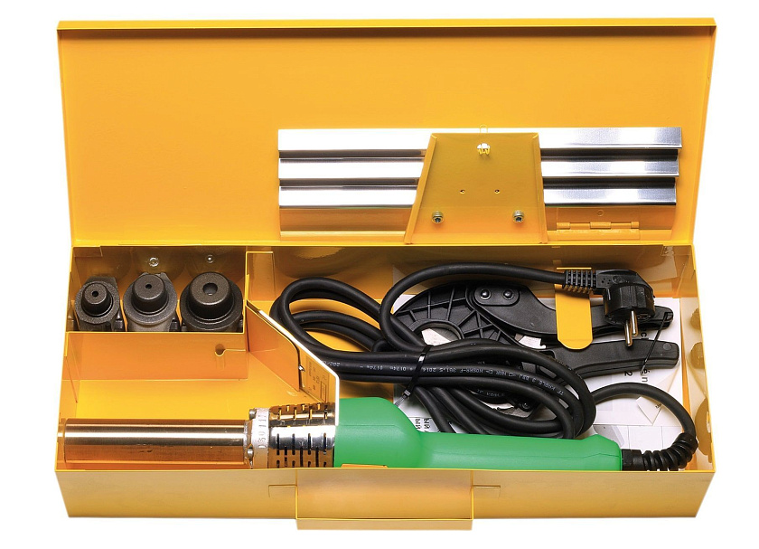 Сварочный аппарат в комплекте плоский RSP 2aPm 800w насадки 20-32