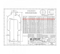 Мембрана для баков 8,12  с горловиной  51,5 мм