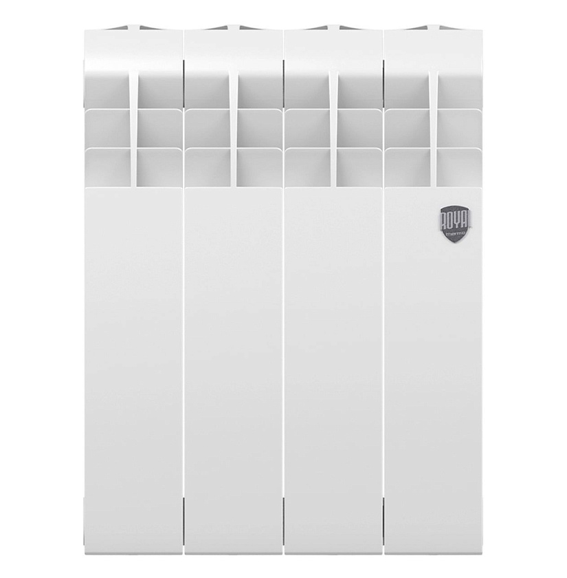 Радиатор биметаллический BiLiner 350/4 секции белый ROYAL THERMO