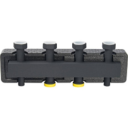 Коллектор 2 вых стальной DN 25 STOUT